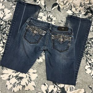 Miss Me Bedazzled Bootcut Jeans